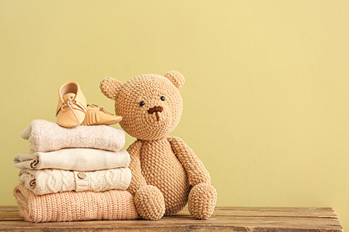 Teddy Bear and baby things